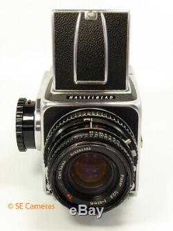 Hasselblad 500c/m Camera With Carl Zeiss Planar T 80mm F2.8 Lens Fully Tested