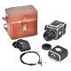 Hasselbladski Salut-S 6x6 MF Film Camera with Vega-12B 90mm F2.8 Lens & Accs