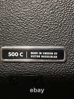 Hassleblad LOT W 500 C Medium camera Body, Synchro Compur Lens, Case, MORE