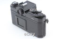 Honeycomb Top MINT Nikon FE2 Black 35mm Film Camera 50mm f1.4 Lens From JAPAN