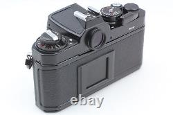 Honeycomb Top MINT Nikon FE2 Black 35mm Film Camera 50mm f1.4 Lens From JAPAN