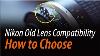 How To Choose Nikon Old Lenses Nikkor Lens Selection Guide