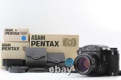 In Box Top Mint Pentax 6x7 WLF MUP Film Camera T 105mm f2.4 Lens From JAPAN