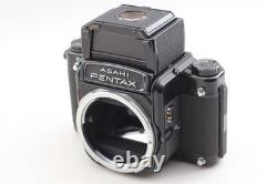 In Box Top Mint Pentax 6x7 WLF MUP Film Camera T 105mm f2.4 Lens From JAPAN