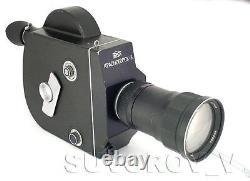 KRASNOGORSK-3 16mm Movie Camera ALMOST FULL SET Meteor-5-1 17-69mm f1.9 M42 lens