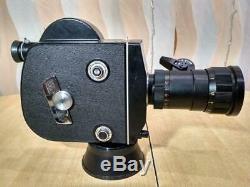 KRASNOGORSK-3 16mm Movie Cine Camera Meteor-5-1 17-69mm f1.9 zoom Lens USSR