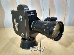 KRASNOGORSK-3 16mm Movie Cine Camera Meteor-5-1 17-69mm f1.9 zoom Lens USSR