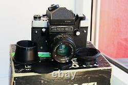 Kiev-60 TTL SOVIET MEDIUM Format 6x6 PENTACON SIX COPY FILM camera withs MC VOLNA