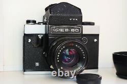 Kiev-60 TTL SOVIET MEDIUM Format 6x6 PENTACON SIX COPY FILM camera withs MC VOLNA