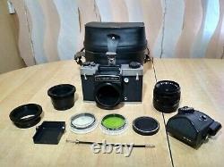 Kiev-6C TTL SLR Medium Format 6x6 USSR Vega-12 lens P6 Pentacon Six Mount USSR