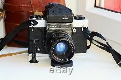 Kiev 6C TTL Soviet MEDIUM Format 120 mm PENTACON SIX COPY withs LENS VEGA EXC