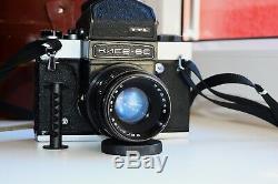 Kiev 6C TTL Soviet MEDIUM Format 120 mm PENTACON SIX COPY withs LENS VEGA EXC