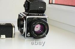Kiev-88 Soviet MEDIUM Format 6x6 HASSELBLAD COPY FILM camera withs MC VOLNA-3B EXC