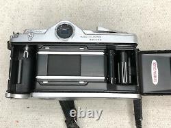 Konica Auto-Reflex Full & Half Frame Film SLR Camera With 52mm Lens