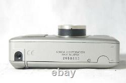 Konica Big Mini F Point&Shoot Film Camera with35mm F/2.8 Lens #7264 As-Is