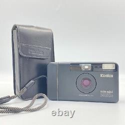 Konica Big mini BM-301 35mm f/3.5 Lens Point & Shoot Film Camera with Case AS-IS