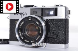 Konica C35 FD Rangefinder Film Camera 38mm f/1.8 Lens Tested Exc+5 from Japan
