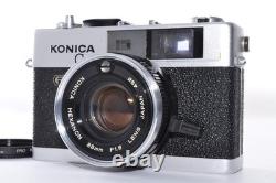 Konica C35 FD Rangefinder Film Camera 38mm f/1.8 Lens Tested Exc+5 from Japan