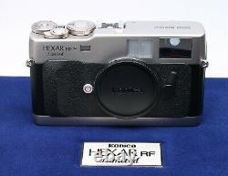 Konica Hexar Rf Limited Edition + M-hexanon 50mm F/1.2 Lens, Boxed Mint