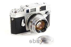 Konica IIIa Camera Vintage Rangefinder 35MM Film 50MM f/1.8 Lens Japan READ