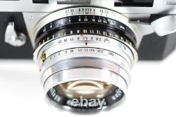 Konica IIIa Camera Vintage Rangefinder 35MM Film 50MM f/1.8 Lens Japan READ