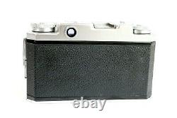 Konica II B 35mm Rangefinder Film Camera withHexar 50mm lens. From JAPAN