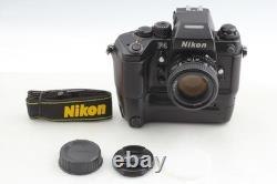 LATE 258xxxx MINT Nikon F4S 35mm Film Camera AF 50mm f/1.4D Lens MB-23 JAPAN