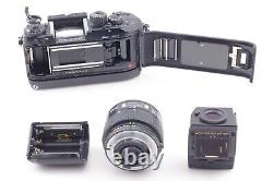 LCD OK MINTSN258xxxx Nikon F4 35mm Film Camera Body AF 35-70mm Lens From JAPAN