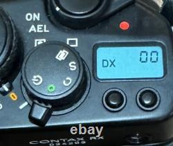 LCD OK N MINT withStrap Contax RX 35mm Film Camera 50mm f1.7 MMJ Lens From JAPAN