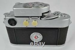 LEICA M3 Film CAMERA Summicron 5cm LENS Light Meter MC Case MINT CLA'd