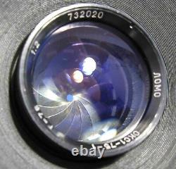 LOMO kit 4 lens OKC 1-28-1 OKS 8-35-1 1-75-1 1-100-1 35mm movie camera Rodina