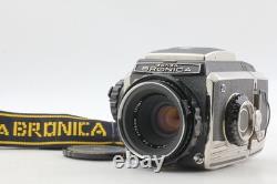 LateN MINT+ ZENZA BRONICA S2 S2A Film Camera Nikkor P 75mm F2.8 Lens