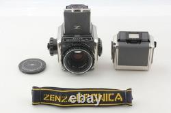 LateN MINT+ ZENZA BRONICA S2 S2A Film Camera Nikkor P 75mm F2.8 Lens