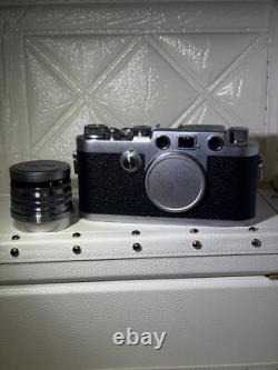 Late? MINT? Nicca 3-F Rangefinder Film Camera Nikkor H. C 50mm F/2 Lens JAPAN