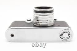 Late? MINT? Nicca 3-F Rangefinder Film Camera Nikkor H. C 50mm F/2 Lens JAPAN