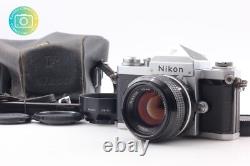 Late MINT Nikon F Eye Level 35mm Film Camera Non Ai 50mm f/1.4 Lens From JAPAN