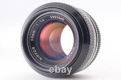 Late MINT Nikon F Eye Level 35mm Film Camera Non Ai 50mm f/1.4 Lens From JAPAN