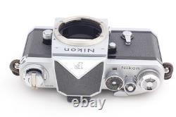 Late MINT Nikon F Eye Level 35mm Film Camera Non Ai 50mm f/1.4 Lens From JAPAN