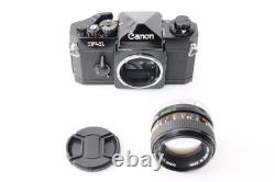 Late ModelAlmost MINT LENS Canon F-1 35mm Film Camera + FD 50mm f/1.4 S. S. C