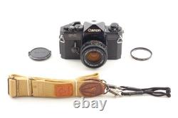 Late Model EXC+5 / Meter Works Canon F-1 Film Camera Body 50mm F1.8 Lens JAPAN