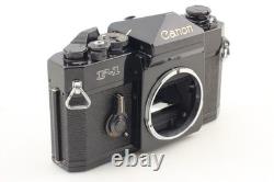 Late Model EXC+5 / Meter Works Canon F-1 Film Camera Body 50mm F1.8 Lens JAPAN