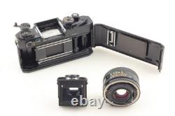 Late Model EXC+5 / Meter Works Canon F-1 Film Camera Body 50mm F1.8 Lens JAPAN