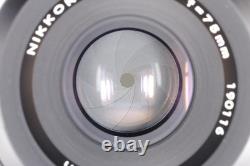 Late Model Near MINT Zenza Bronica S2A Film Camera 75mm f/2.8 Lens From JAPAN