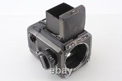 Late Model Near MINT Zenza Bronica S2A Film Camera 75mm f/2.8 Lens From JAPAN