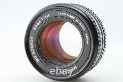 Late? N. MINT? Minolta XD Black Body 35mm SLR Film Camera MD 50mm f1.4 From JAPAN