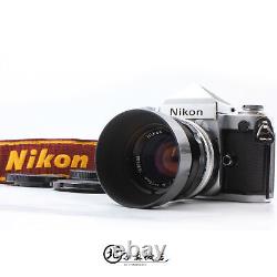 Late N MINT Nikon F2 Eye Level Silver 35mm Film Camera 50mm f1.4 Lens JAPAN
