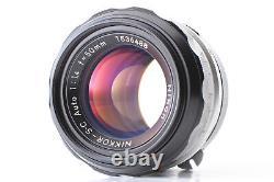 Late N MINT Nikon F2 Eye Level Silver 35mm Film Camera 50mm f1.4 Lens JAPAN