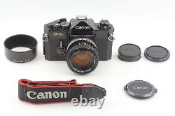 Late Top MINT Canon F-1 35mm Film Camera Body FD 50mm f1.4 ssc Lens From JAPAN