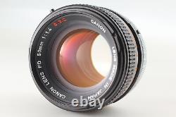 Late Top MINT Canon F-1 35mm Film Camera Body FD 50mm f1.4 ssc Lens From JAPAN