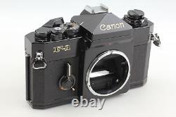 Late Top MINT Canon F-1 35mm Film Camera Body FD 50mm f1.4 ssc Lens From JAPAN